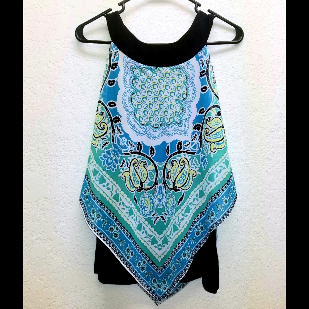 Layered High Neck Tank Top